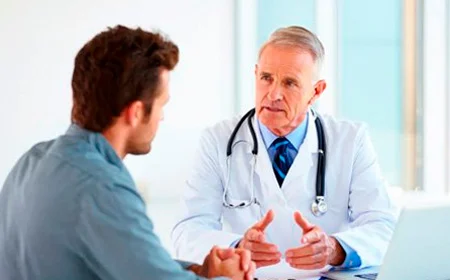 Пациент на консультации